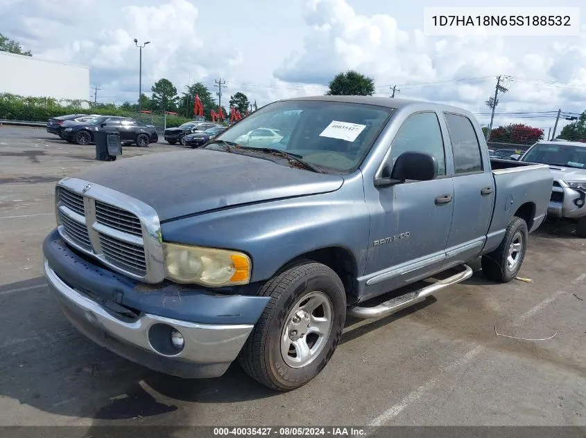 2005 Dodge Ram 1500 Slt/Laramie VIN: 1D7HA18N65S188532 Lot: 40035427