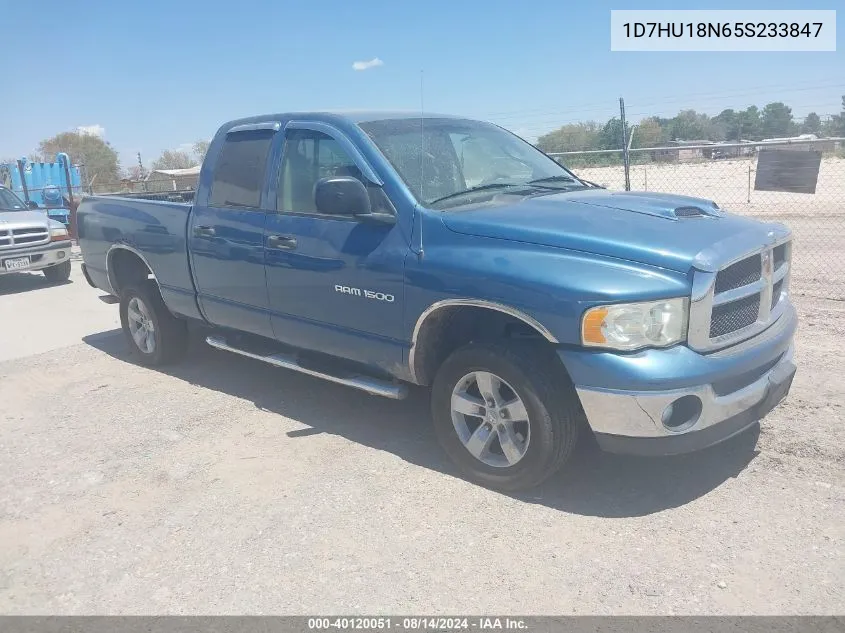 2005 Dodge Ram 1500 Slt/Laramie VIN: 1D7HU18N65S233847 Lot: 40120051