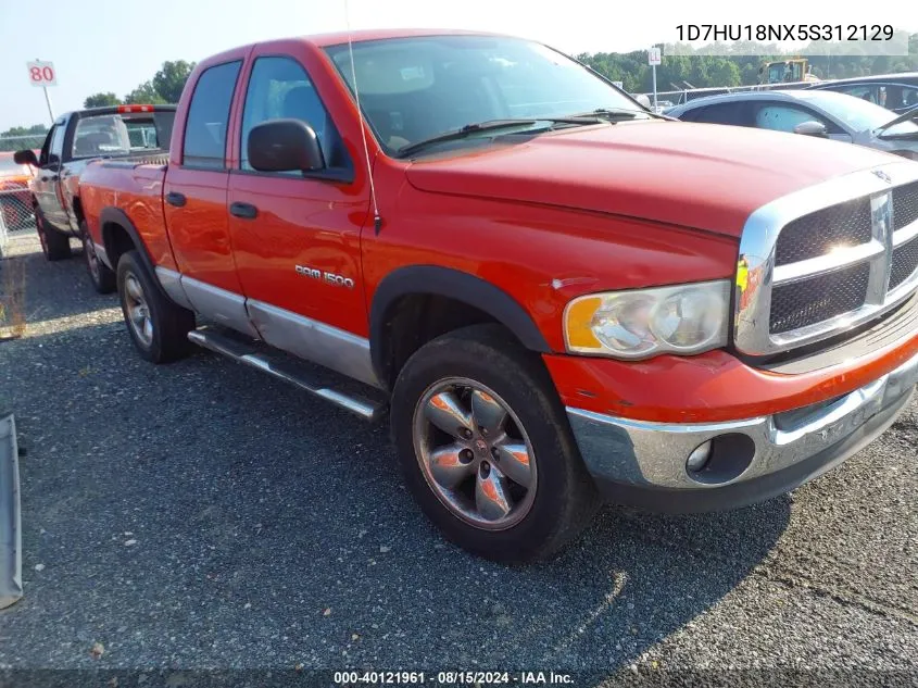 1D7HU18NX5S312129 2005 Dodge Ram 1500 Slt/Laramie