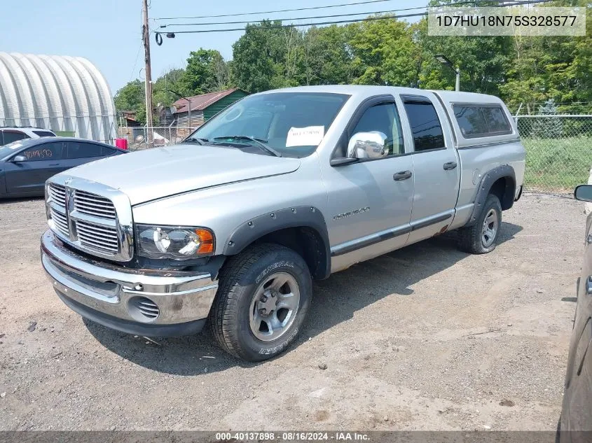 2005 Dodge Ram 1500 St VIN: 1D7HU18N75S328577 Lot: 40137898