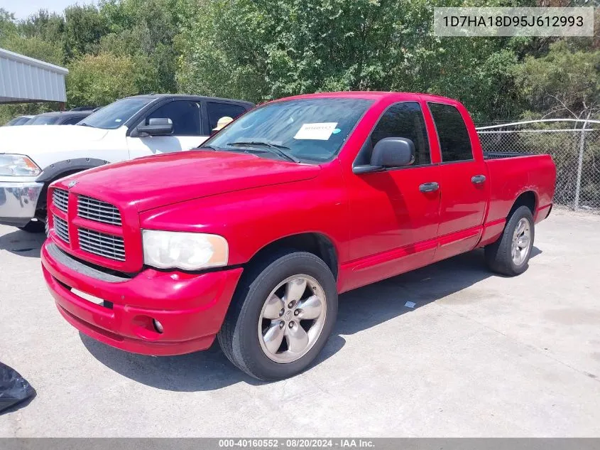 1D7HA18D95J612993 2005 Dodge Ram 1500 Slt/Laramie