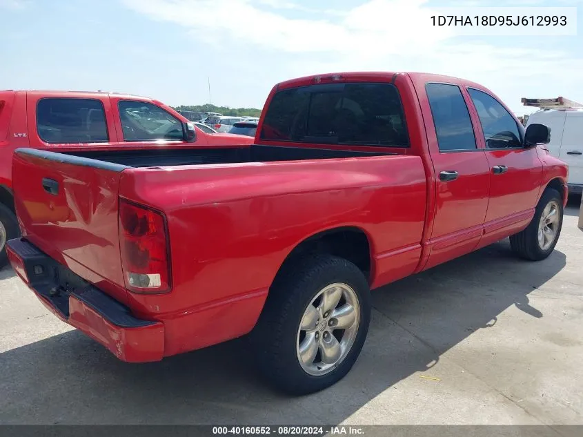 1D7HA18D95J612993 2005 Dodge Ram 1500 Slt/Laramie