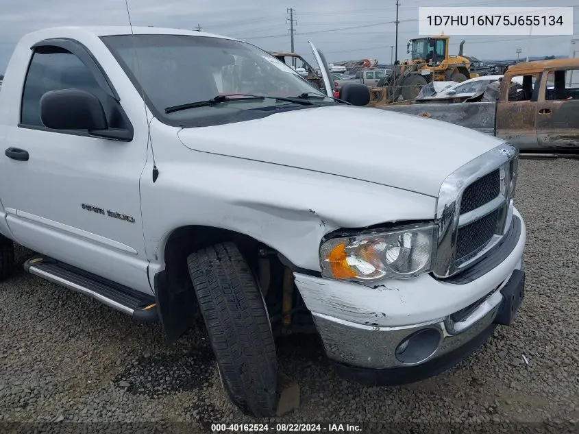 1D7HU16N75J655134 2005 Dodge Ram 1500 Slt/Laramie