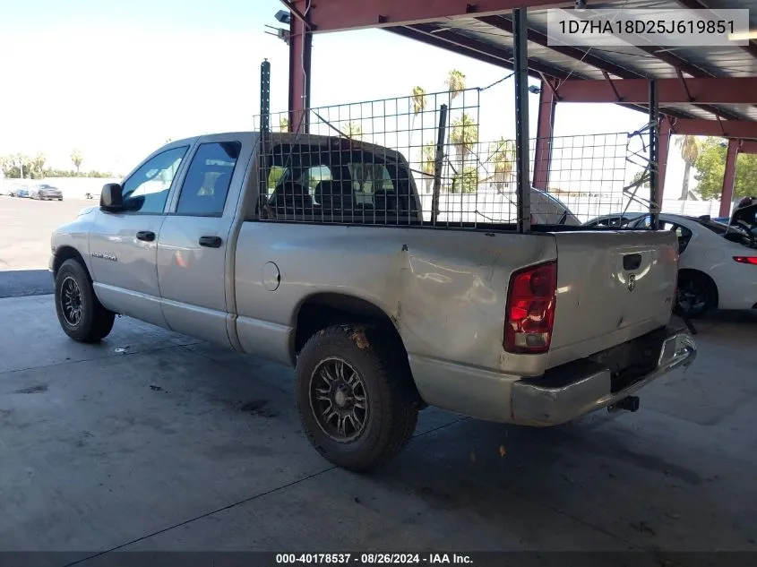 1D7HA18D25J619851 2005 Dodge Ram 1500 Slt/Laramie