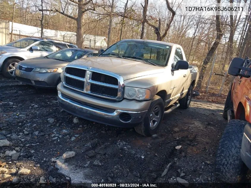 2005 Dodge Ram 1500 St VIN: 1D7HA16K95J606211 Lot: 40183521