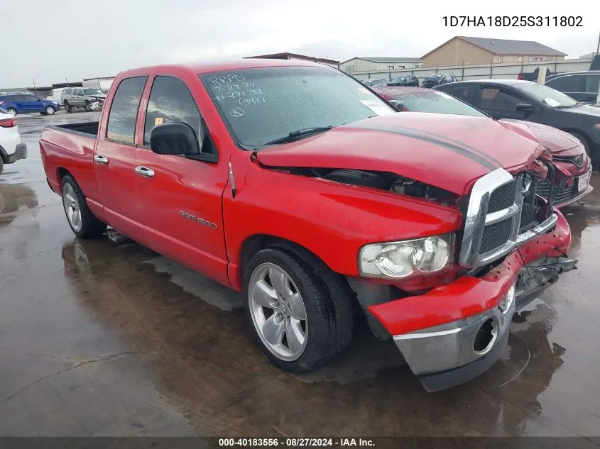 1D7HA18D25S311802 2005 Dodge Ram 1500 Slt/Laramie