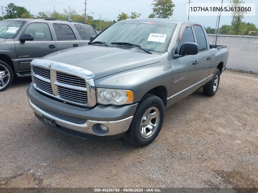 2005 Dodge Ram 1500 Slt/Laramie VIN: 1D7HA18N65J613060 Lot: 40205769