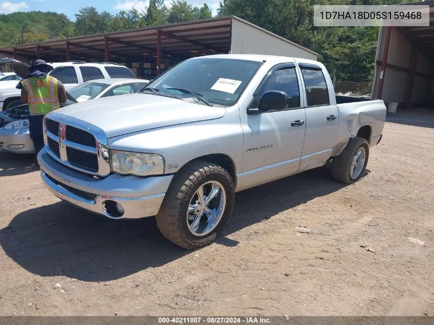 2005 Dodge Ram 1500 Slt/Laramie VIN: 1D7HA18D05S159468 Lot: 40211007