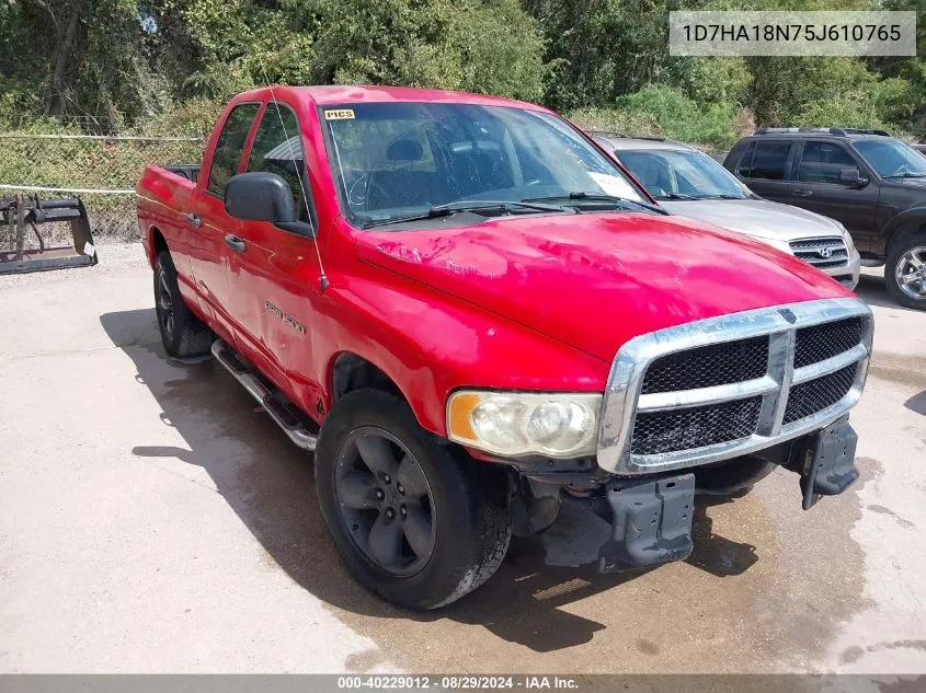 1D7HA18N75J610765 2005 Dodge Ram 1500 Slt/Laramie