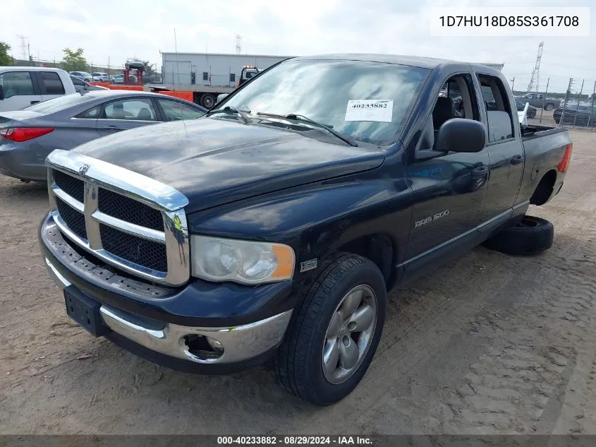 1D7HU18D85S361708 2005 Dodge Ram 1500 Slt/Laramie