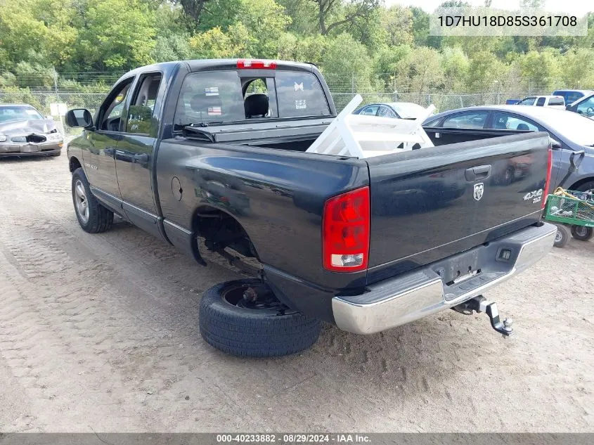 1D7HU18D85S361708 2005 Dodge Ram 1500 Slt/Laramie