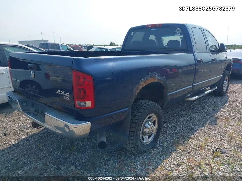 2005 Dodge Ram 3500 St/Slt VIN: 3D7LS38C25G782379 Lot: 40244282