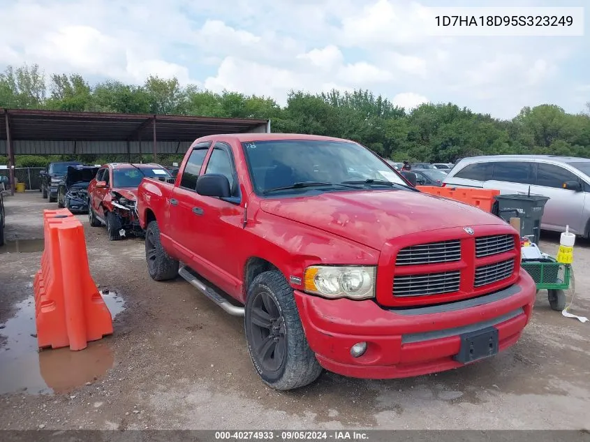 2005 Dodge Ram 1500 Slt/Laramie VIN: 1D7HA18D95S323249 Lot: 40274933