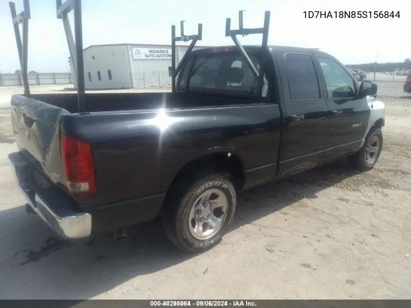 2005 Dodge Ram 1500 VIN: 1D7HA18N85S156844 Lot: 40298064