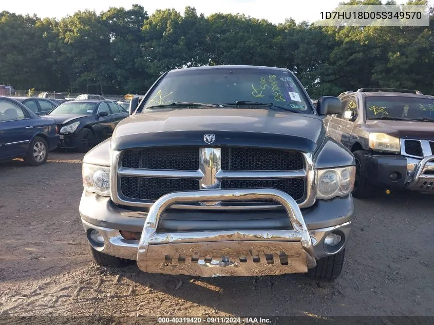 2005 Dodge Ram 1500 Slt/Laramie VIN: 1D7HU18D05S349570 Lot: 40319420