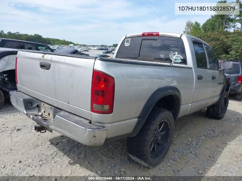 2005 Dodge Ram 1500 Slt/Laramie VIN: 1D7HU18D15S328579 Lot: 40319446