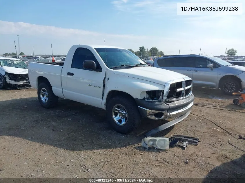 2005 Dodge Ram 1500 St VIN: 1D7HA16K35J599238 Lot: 40323246