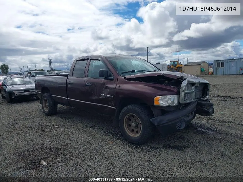 2005 Dodge Ram 1500 St VIN: 1D7HU18P45J612014 Lot: 40331799