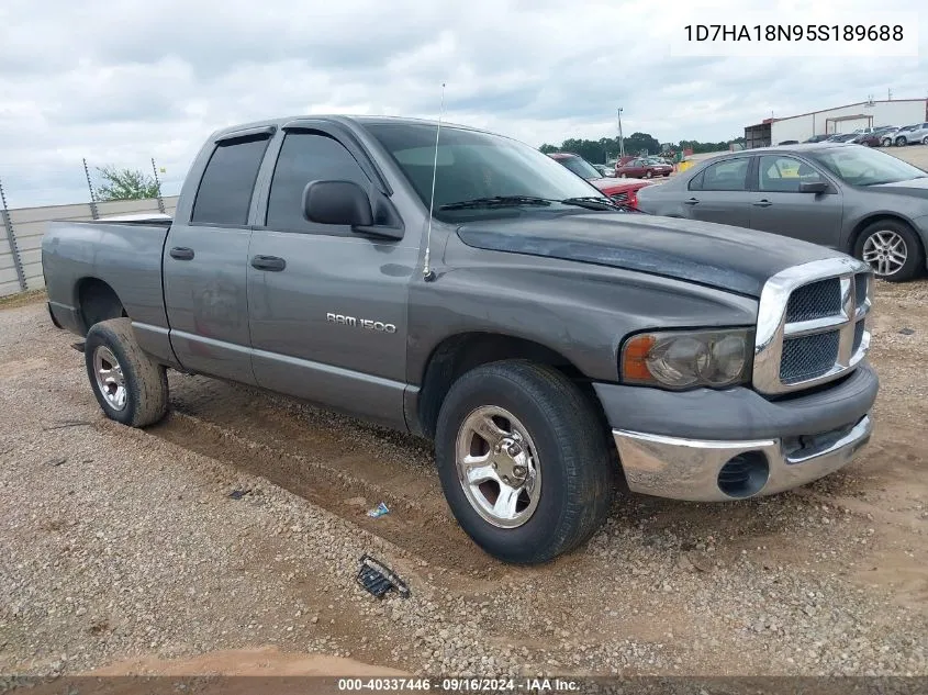 2005 Dodge Ram 1500 Slt/Laramie VIN: 1D7HA18N95S189688 Lot: 40337446