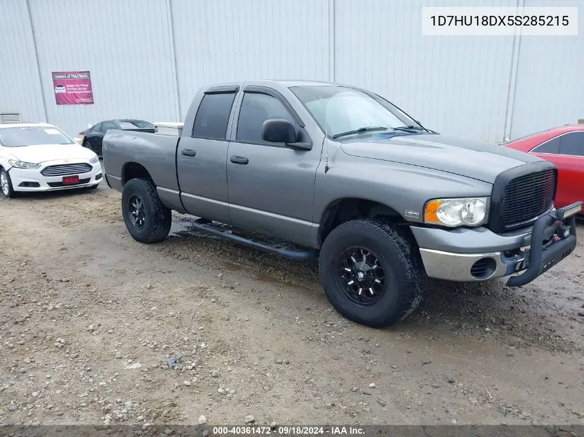 2005 Dodge Ram 1500 Slt/Laramie VIN: 1D7HU18DX5S285215 Lot: 40361472