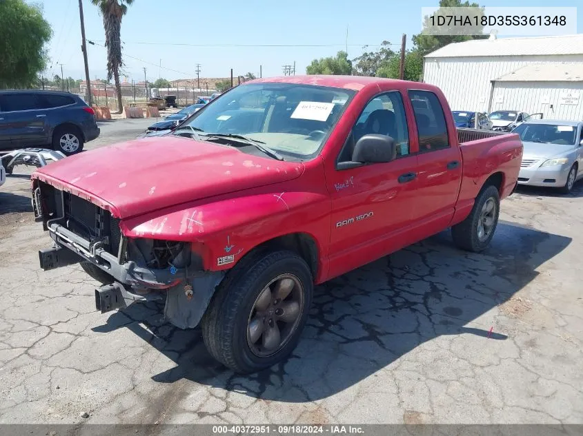 1D7HA18D35S361348 2005 Dodge Ram 1500 Slt/Laramie