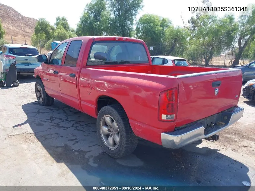 1D7HA18D35S361348 2005 Dodge Ram 1500 Slt/Laramie