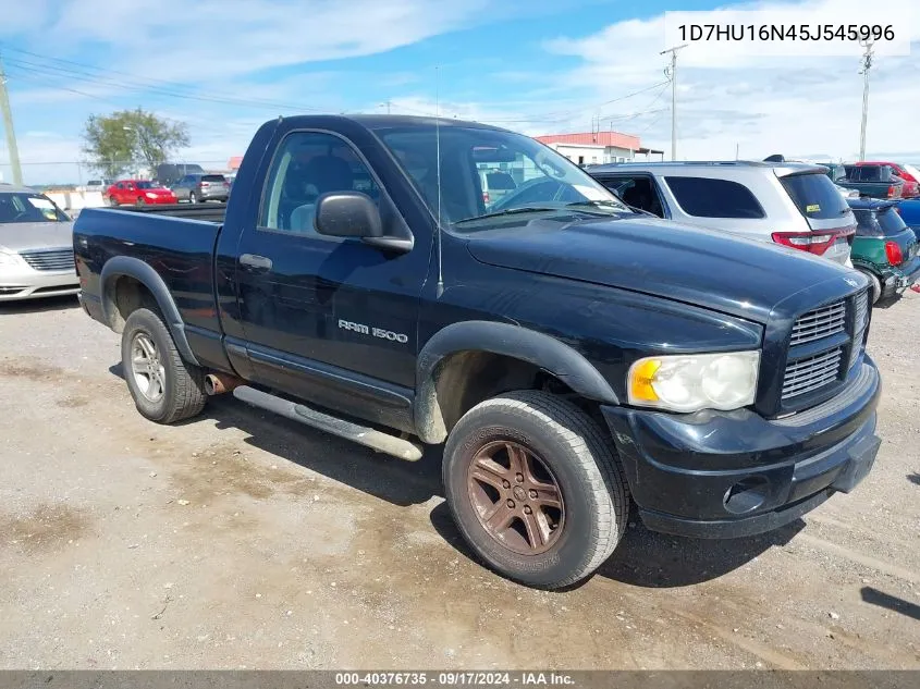 2005 Dodge Ram 1500 Slt/Laramie VIN: 1D7HU16N45J545996 Lot: 40376735