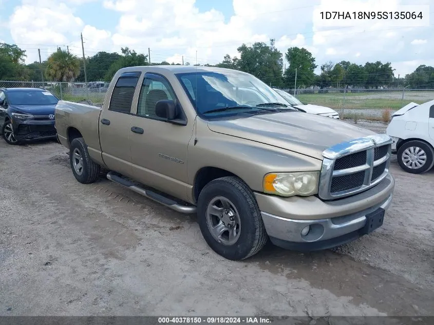 2005 Dodge Ram 1500 Slt/Laramie VIN: 1D7HA18N95S135064 Lot: 40378150