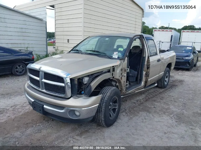 2005 Dodge Ram 1500 Slt/Laramie VIN: 1D7HA18N95S135064 Lot: 40378150