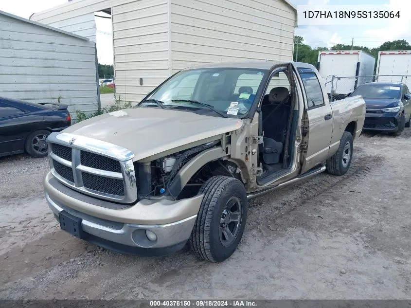 2005 Dodge Ram 1500 Slt/Laramie VIN: 1D7HA18N95S135064 Lot: 40378150