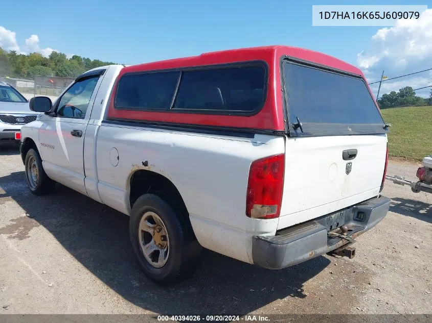 2005 Dodge Ram 1500 St VIN: 1D7HA16K65J609079 Lot: 40394026