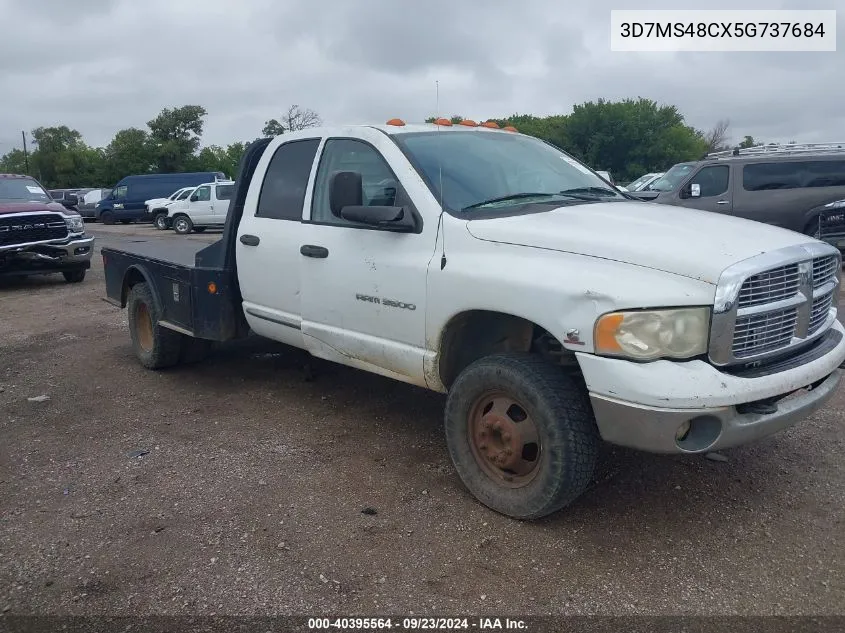 2005 Dodge Ram 3500 St/Slt VIN: 3D7MS48CX5G737684 Lot: 40395564