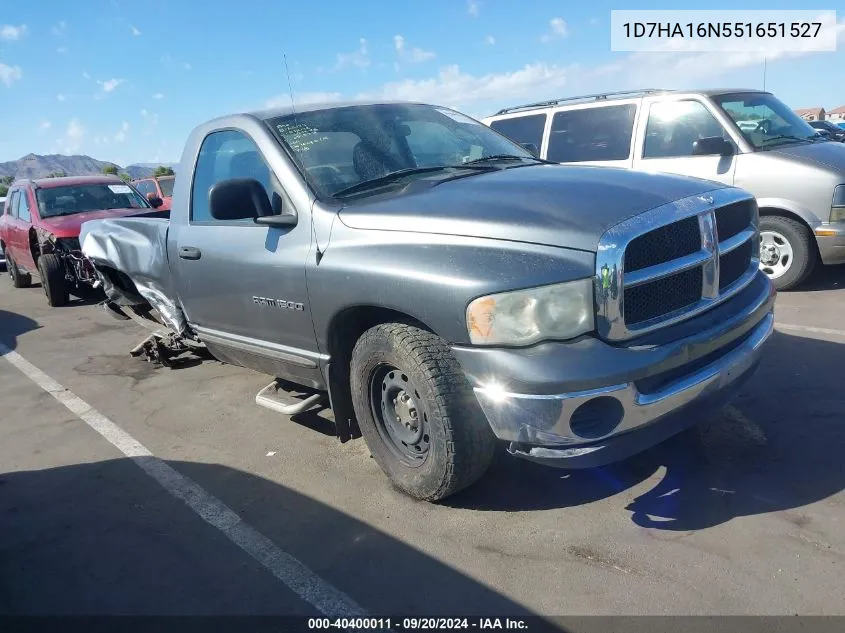 2005 Dodge Ram VIN: 1D7HA16N551651527 Lot: 40400011