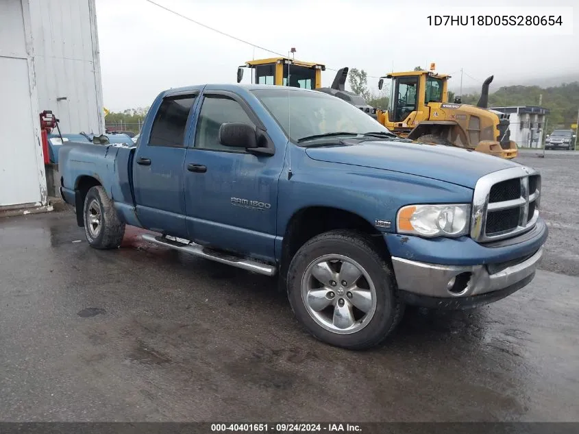 1D7HU18D05S280654 2005 Dodge Ram 1500 St/Slt