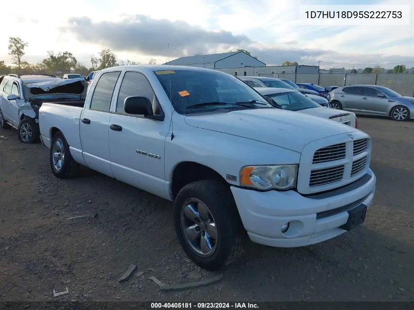 1D7HU18D95S222753 2005 Dodge Ram 1500 Slt/Laramie