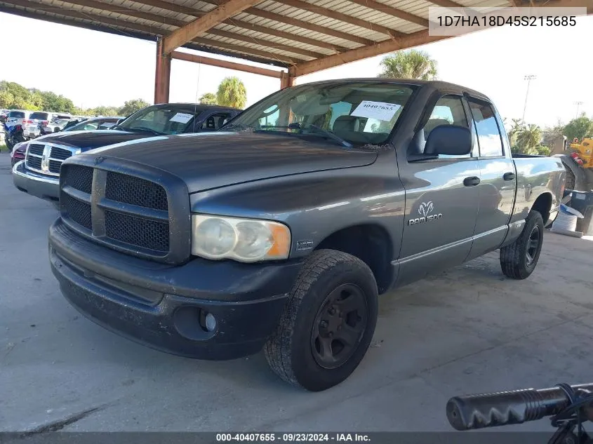 1D7HA18D45S215685 2005 Dodge Ram 1500 Slt/Laramie