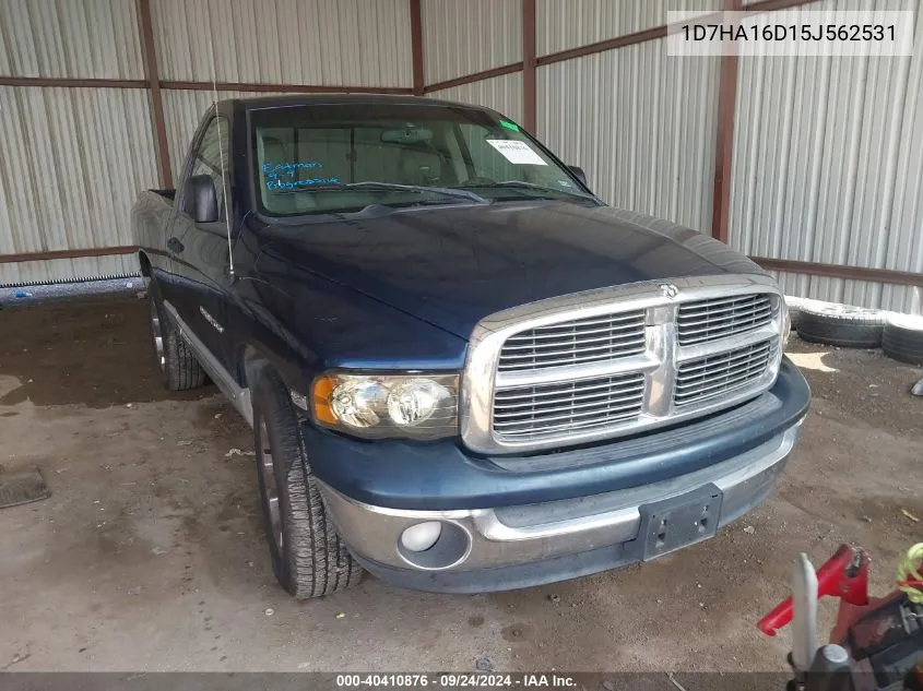 2005 Dodge Ram 1500 St/Slt VIN: 1D7HA16D15J562531 Lot: 40410876