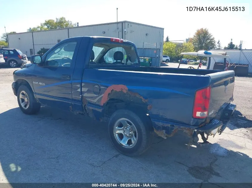 1D7HA16K45J615513 2005 Dodge Ram 1500 St