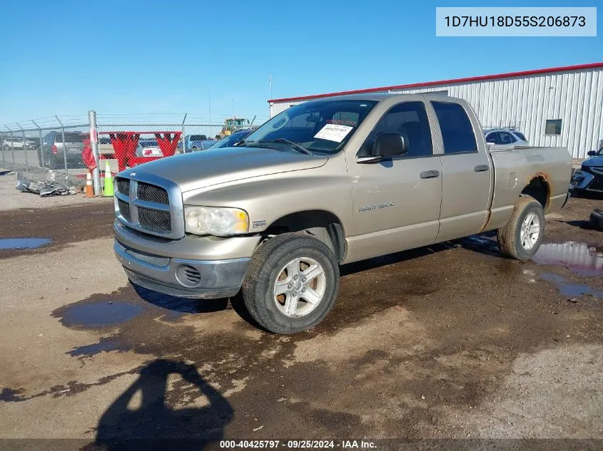 2005 Dodge Ram 1500 Slt/Laramie VIN: 1D7HU18D55S206873 Lot: 40425797