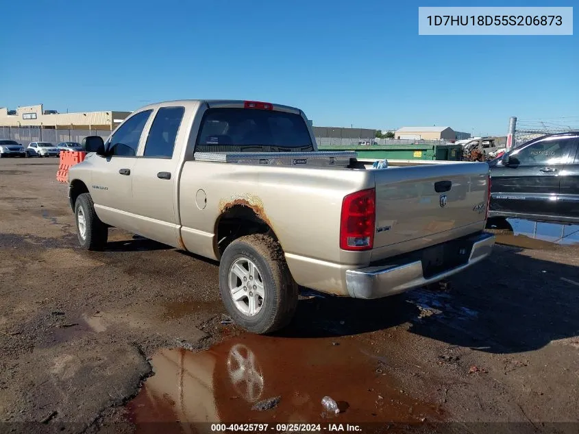 2005 Dodge Ram 1500 Slt/Laramie VIN: 1D7HU18D55S206873 Lot: 40425797