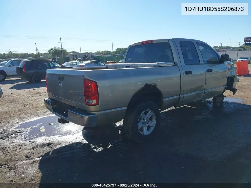 2005 Dodge Ram 1500 Slt/Laramie VIN: 1D7HU18D55S206873 Lot: 40425797