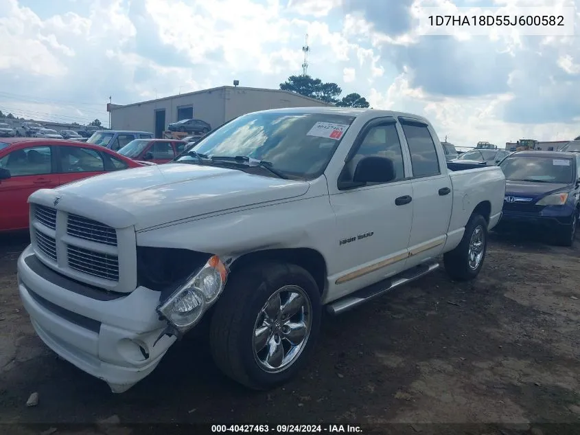 1D7HA18D55J600582 2005 Dodge Ram 1500 Slt/Laramie