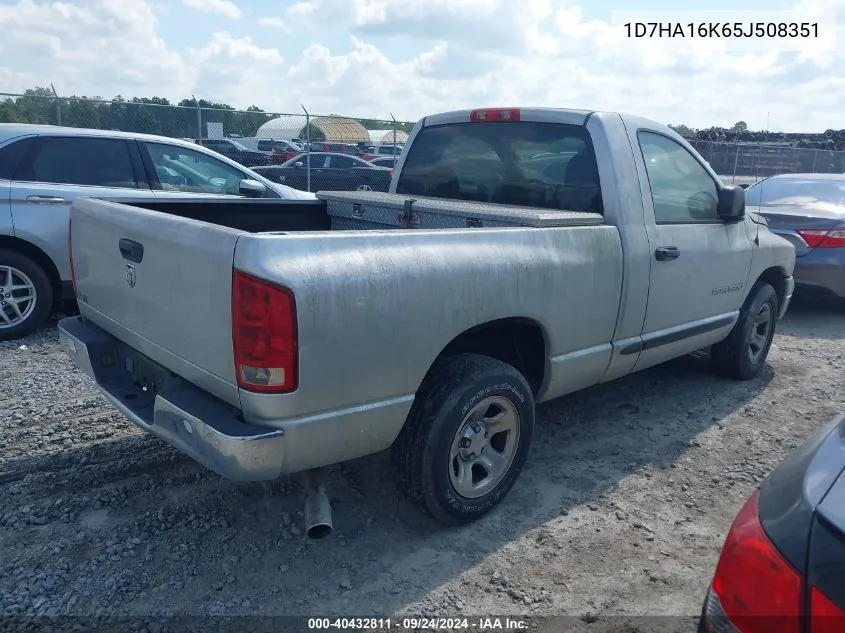 1D7HA16K65J508351 2005 Dodge Ram 1500 St