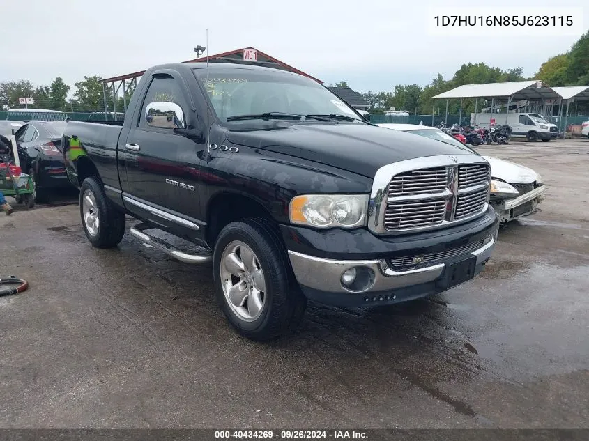 2005 Dodge Ram 1500 Slt/Laramie VIN: 1D7HU16N85J623115 Lot: 40434269