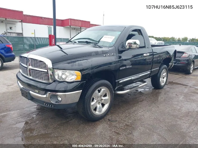 2005 Dodge Ram 1500 Slt/Laramie VIN: 1D7HU16N85J623115 Lot: 40434269