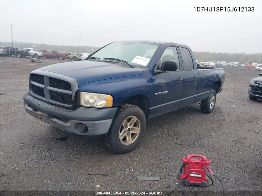 2005 Dodge Ram 1500 St VIN: 1D7HU18P15J612133 Lot: 40435954