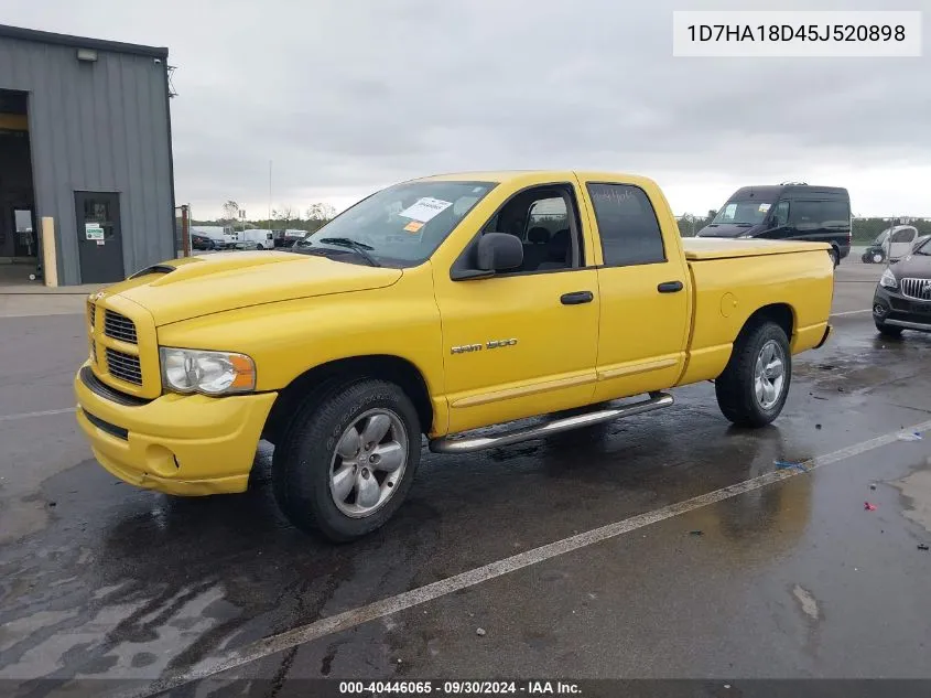 2005 Dodge Ram 1500 Slt/Laramie VIN: 1D7HA18D45J520898 Lot: 40446065