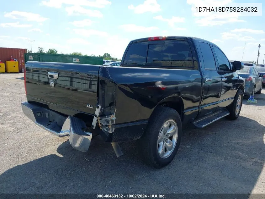 1D7HA18D75S284032 2005 Dodge Ram 1500 Slt/Laramie