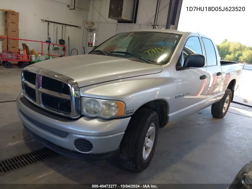 2005 Dodge Ram 1500 Slt/Laramie VIN: 1D7HU18D05J623520 Lot: 40472277