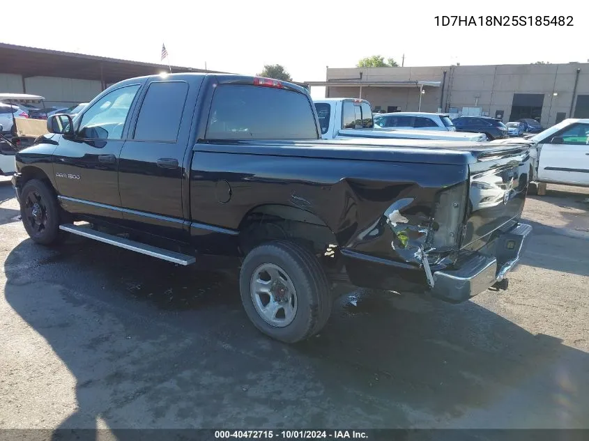 1D7HA18N25S185482 2005 Dodge Ram 1500 Slt/Laramie